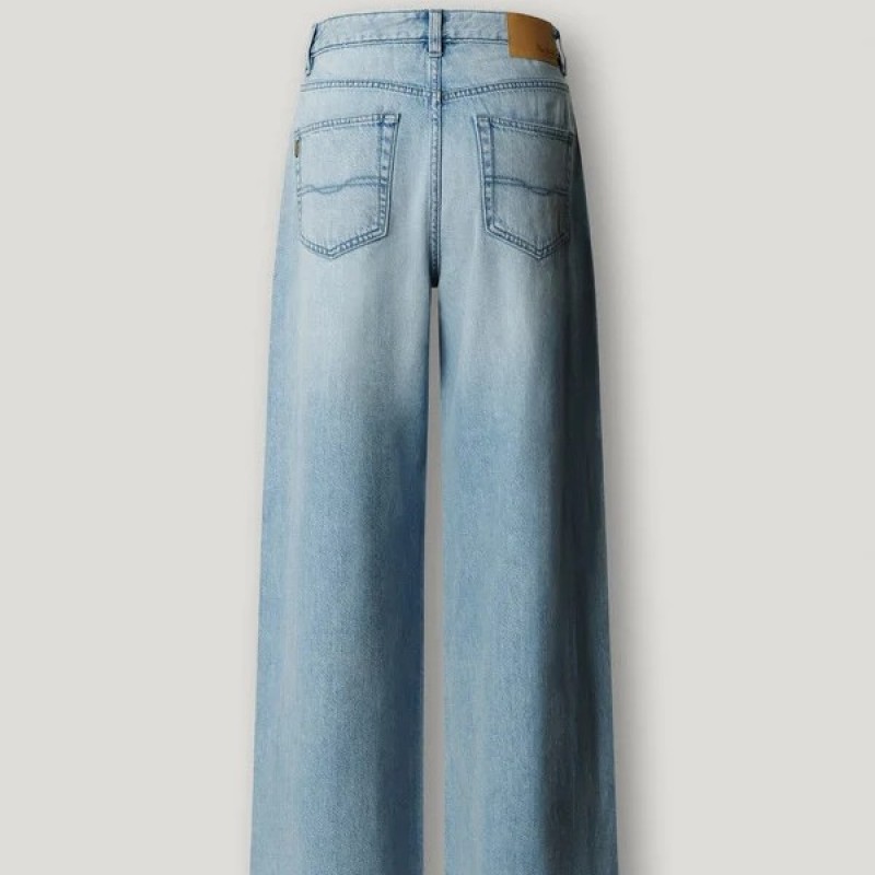 Παντελόνι τζίν wide leg Jaimy Blue Pepe jeans