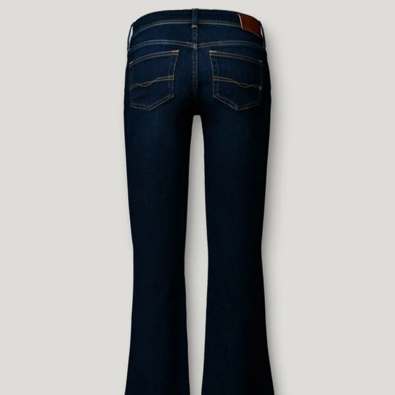 Παντελόνι τζίν low-rise flare fit Pimlico Blue Pepe jeans