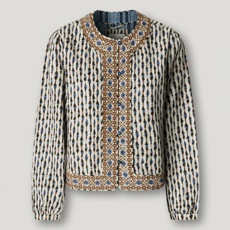 Μπουφάν λεπτό Ikat printed Kim White Pepe jeans
