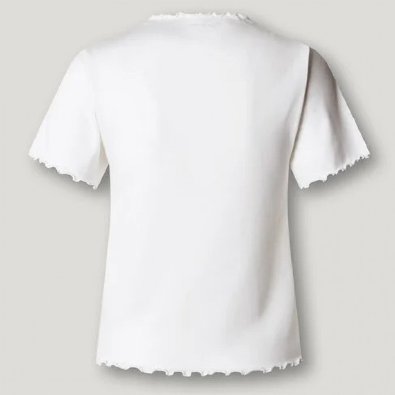 Μπλούζα με κοντό μανίκι Nora White Pepe jeans