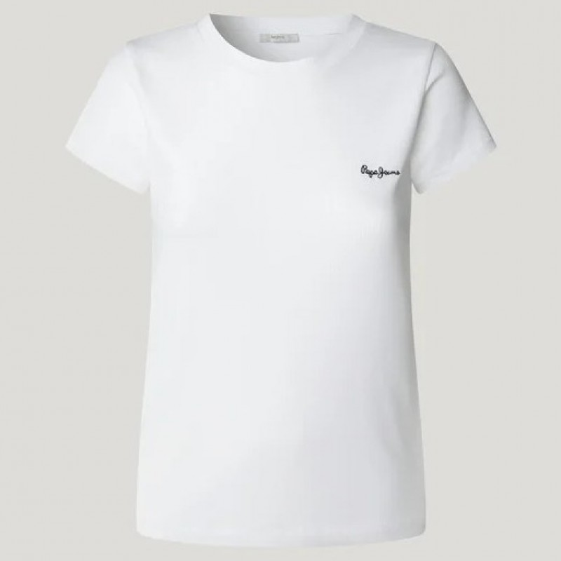 Μπλούζα με κοντό μανίκι Merida White Pepe jeans