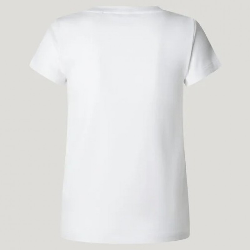 Μπλούζα με κοντό μανίκι Merida White Pepe jeans