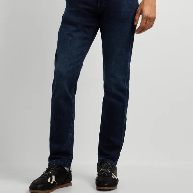 Παντελόνι τζίν Gymdigo slim fit mid-ride Blue Pepe jeans