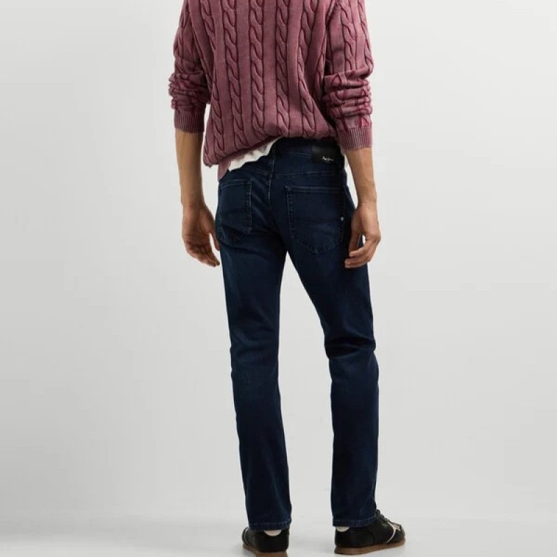 Παντελόνι τζίν Gymdigo slim fit mid-ride Blue Pepe jeans