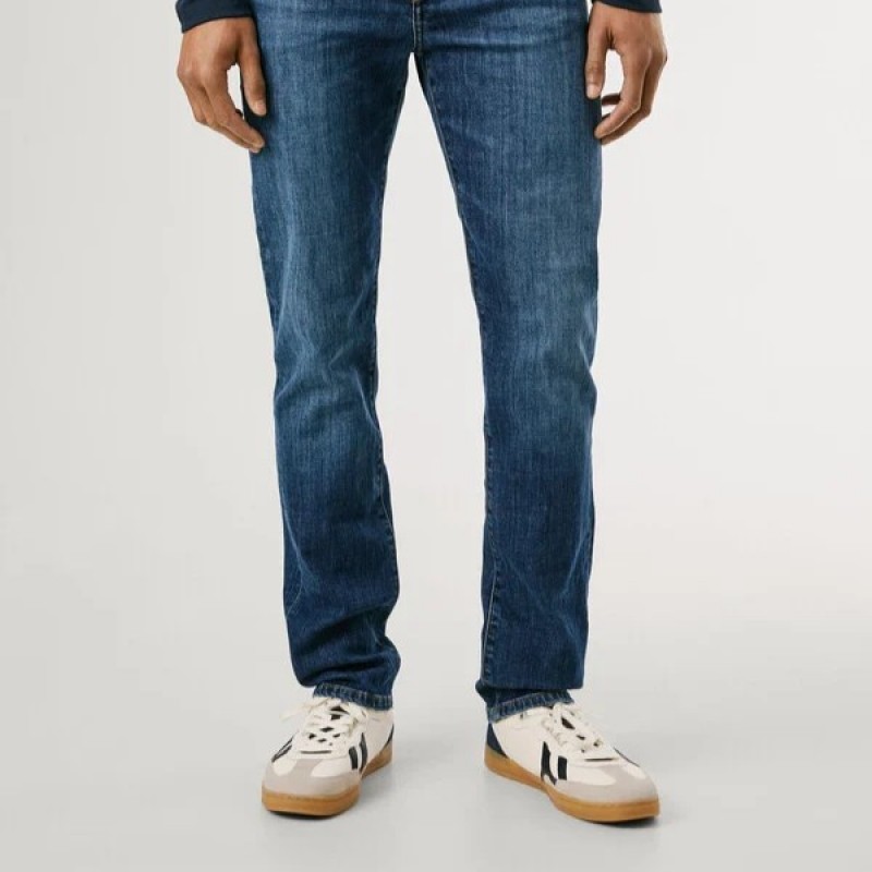 Παντελόνι τζίν slim Hatch Blue Pepe jeans