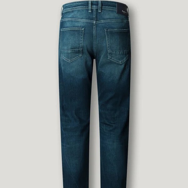 Παντελόνι τζίν mid-rise straight fit Cash Blue Pepe jeans