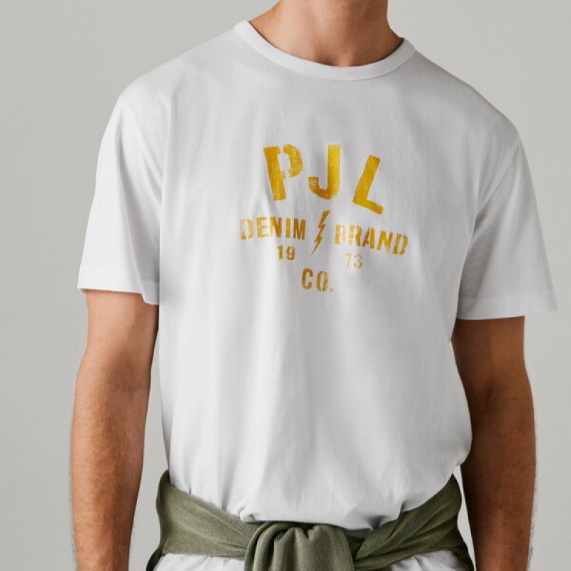 Μπλούζα με κοντό μανίκι Gunner tee White Pepe jeans