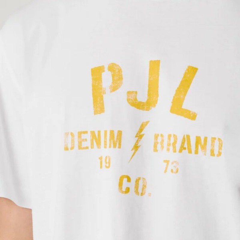 Μπλούζα με κοντό μανίκι Gunner tee White Pepe jeans