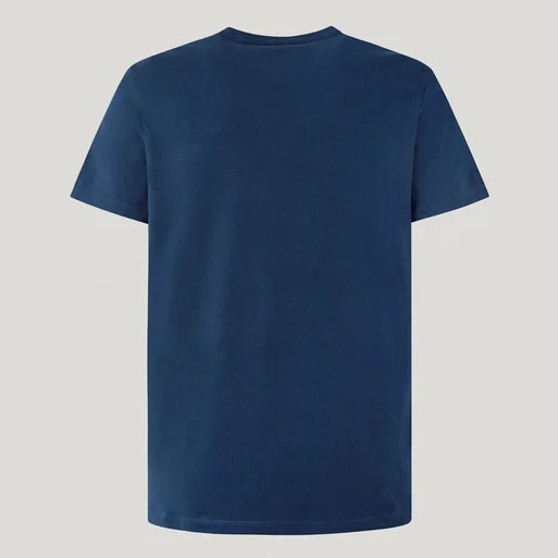 Μπλούζα με κοντό μανίκι essentials original stretch Blue Pepe jeans