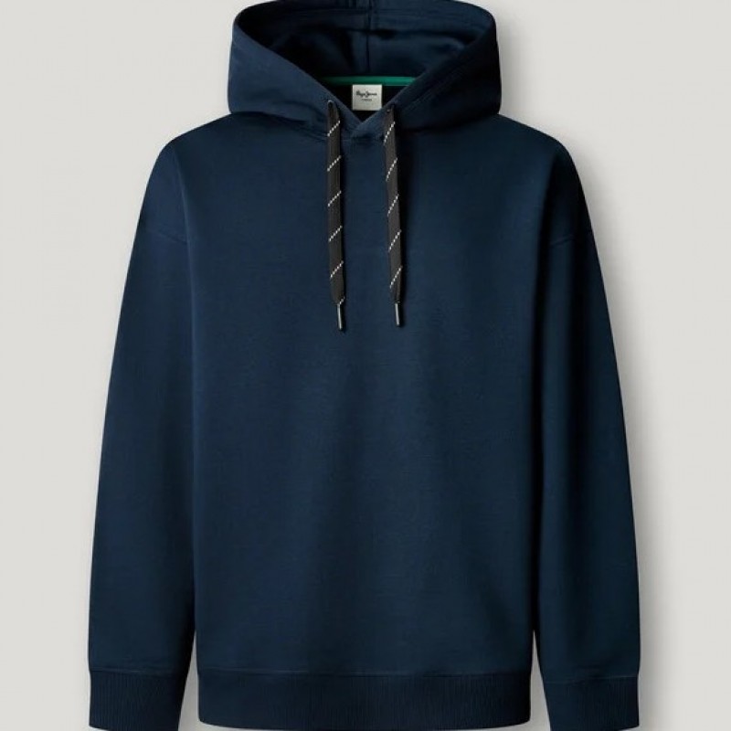 Φούτερ με κουκούλα PJL73 Blue Pepe jeans
