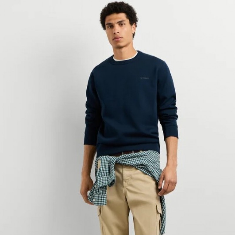 Φούτερ Jefferson crew neck Blue Pepe jeans