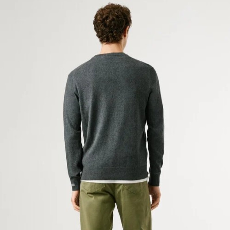 Πουλόβερ ανδρικό Andre crew neck Grey Pepe jeans	