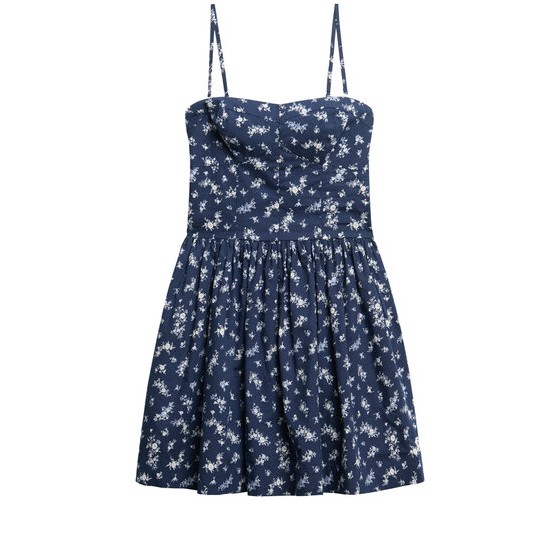 Φόρεμα μίνι all over print Blue Superdry