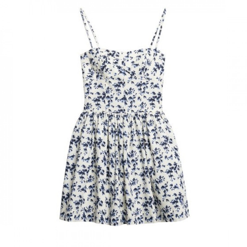 Φόρεμα μίνι all over print White Superdry