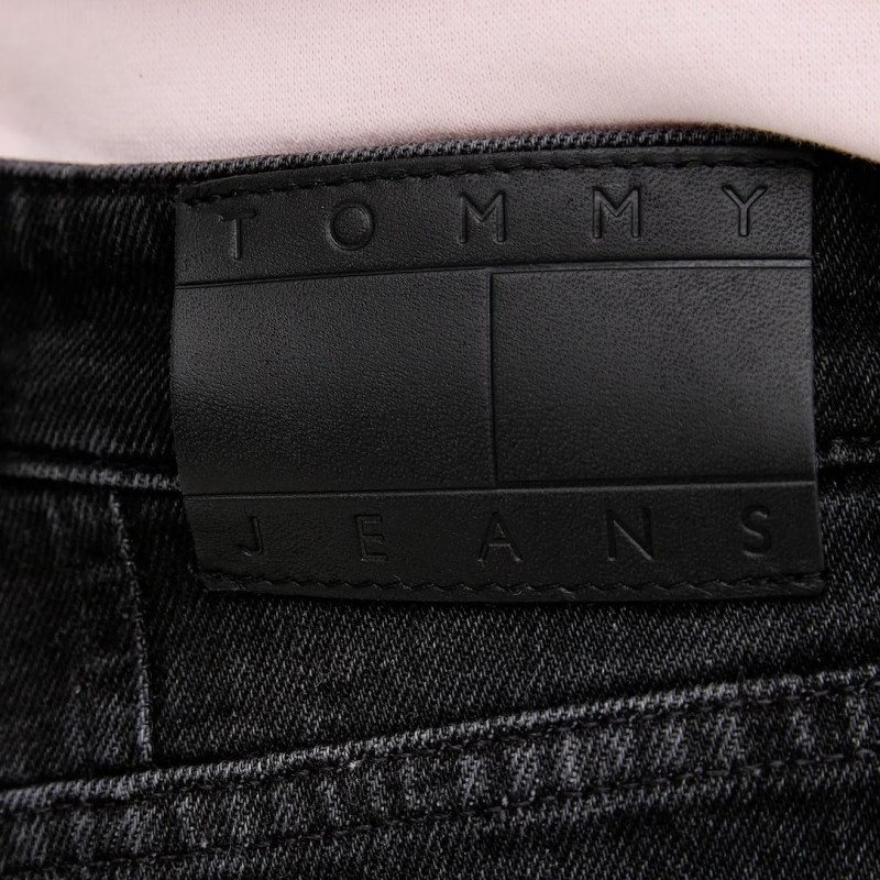 Παντελόνι τζίν Mom tpr BI5181 Black Tommy jeans	