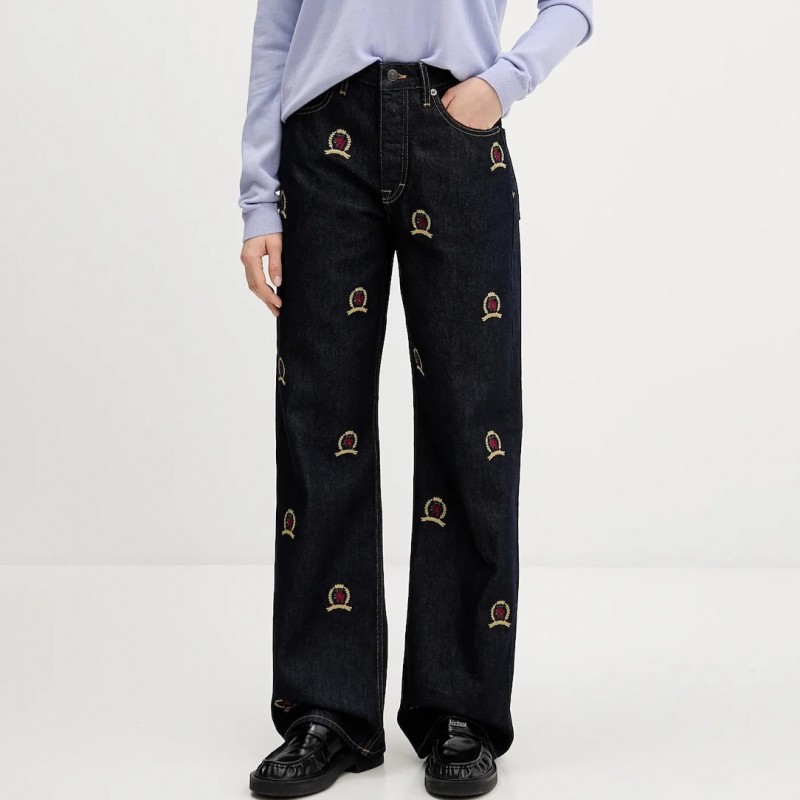 Παντελόνι τζίν RLXD Mia straight EI6059 Blue Tommy jeans