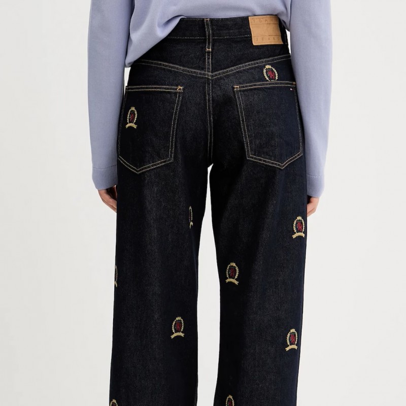 Παντελόνι τζίν RLXD Mia straight EI6059 Blue Tommy jeans