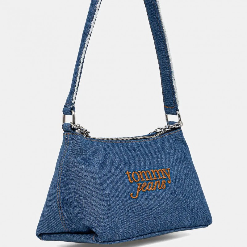 Shoulder bag denim cool Blue Tommy jeans