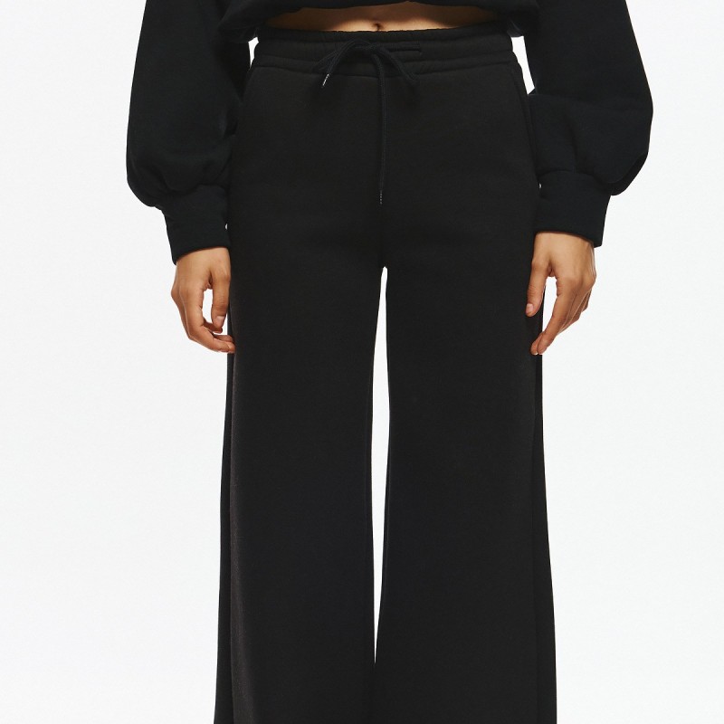 Παντελόνα φούτερ Unitee Black De javu