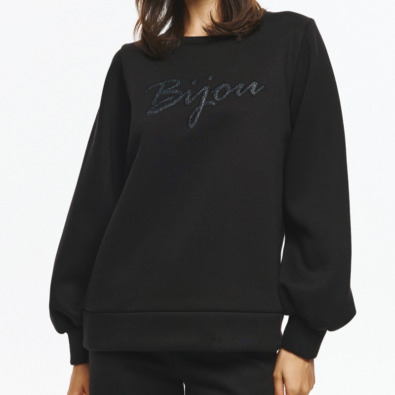 Μπλούζα φούτερ unitee Black De javu