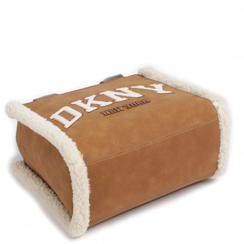 Τσάντα Hadlee tote handbag Brown DKNY