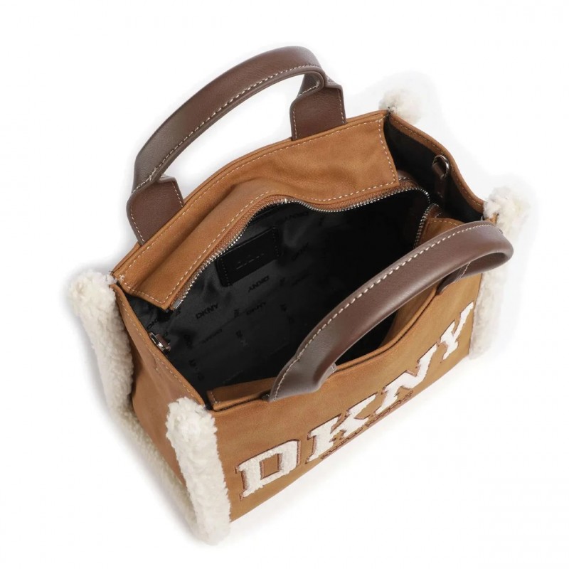 Τσάντα Hadlee tote handbag Brown DKNY