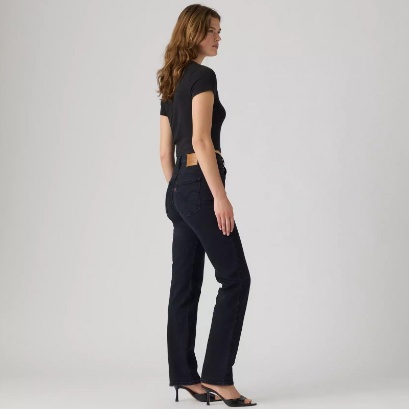 Τζίν Ribcage Slim Jeans Black Levi's