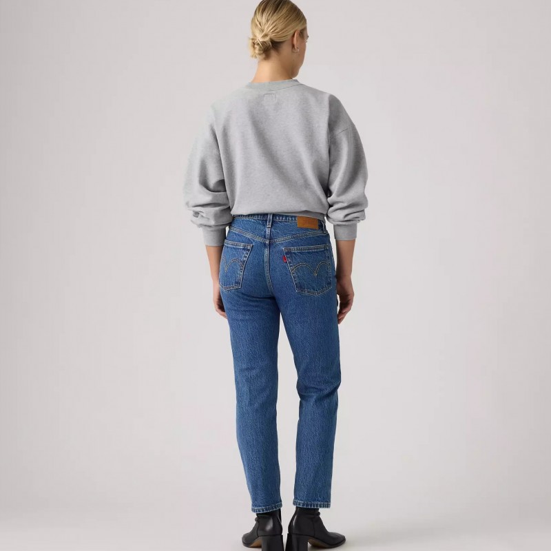 Τζίν παντελόνι 501® Original Fit Cropped med indigo Blue Levi's
