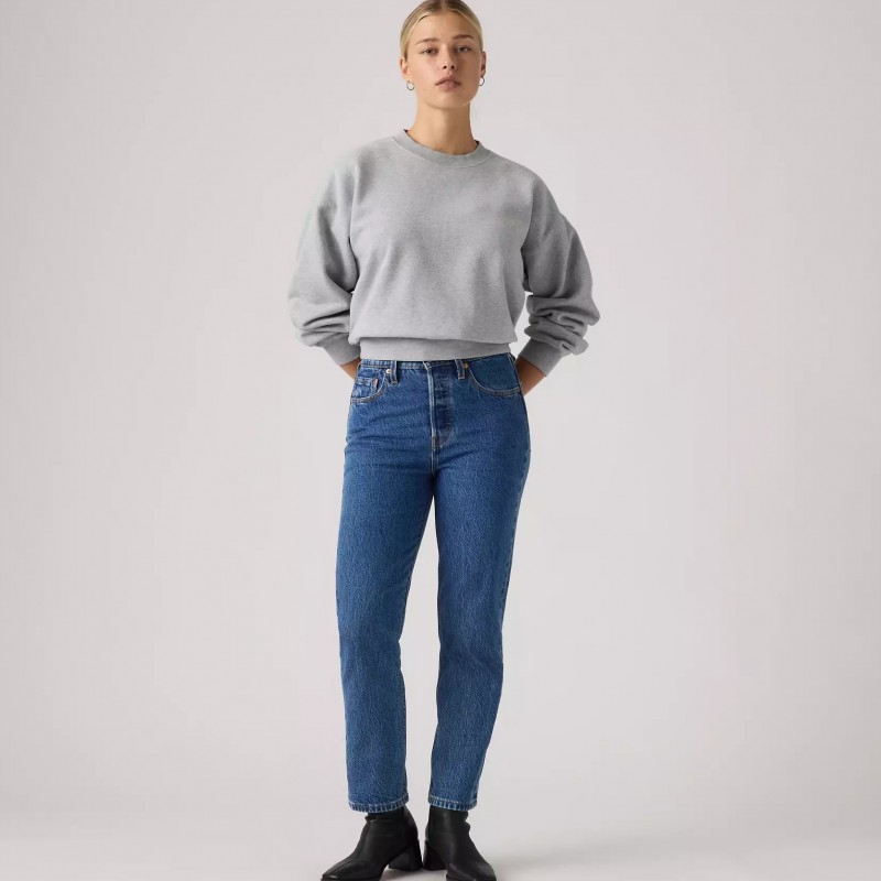 Τζίν παντελόνι 501® Original Fit Cropped med indigo Blue Levi's