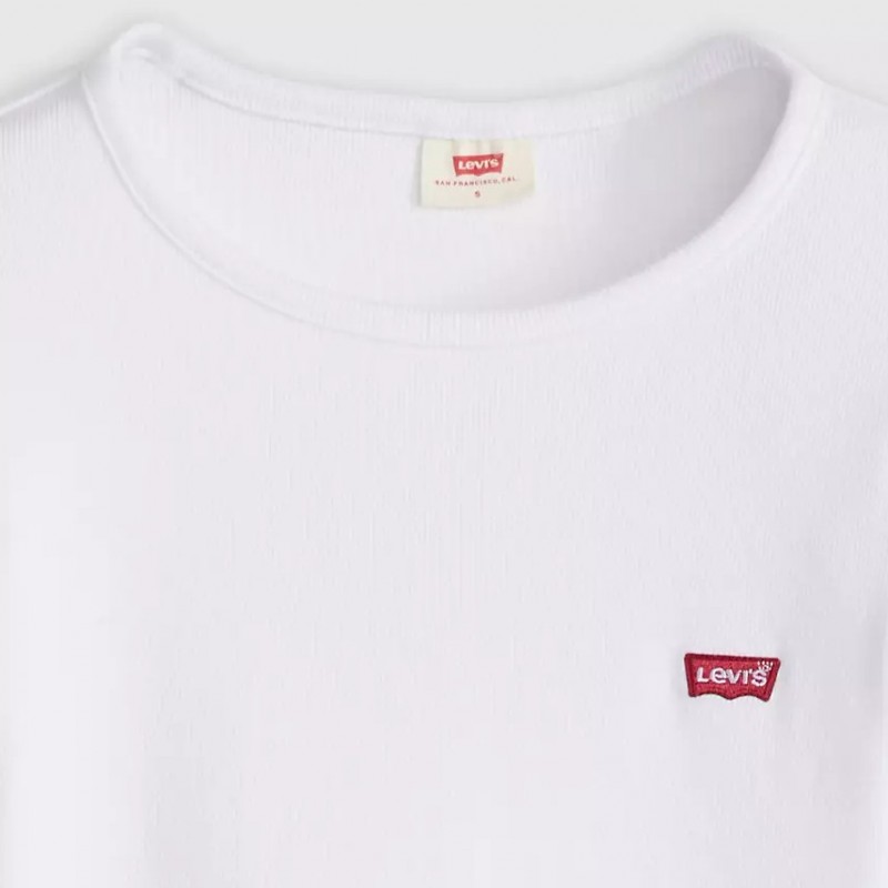 Μπλούζα με μακρύ μανίκι Hayes ls tee Neutrals White Levi's