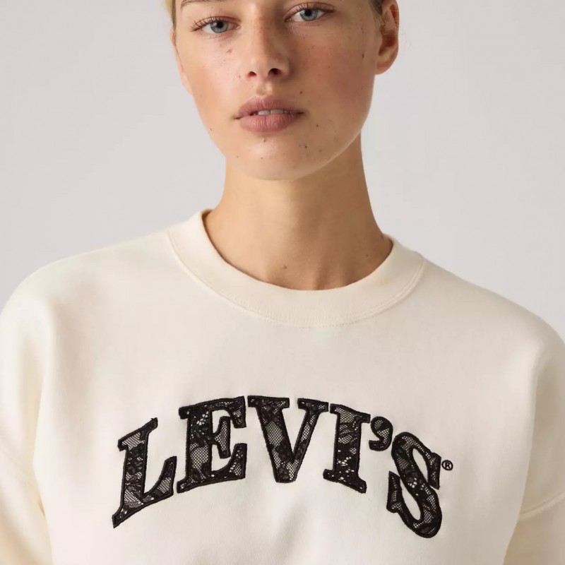 Φούτερ Graphic Vintage Boxy Sweatshirt White Levi's