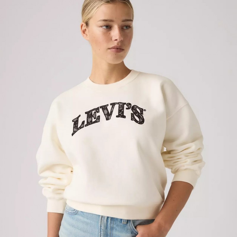 Φούτερ Graphic Vintage Boxy Sweatshirt White Levi's