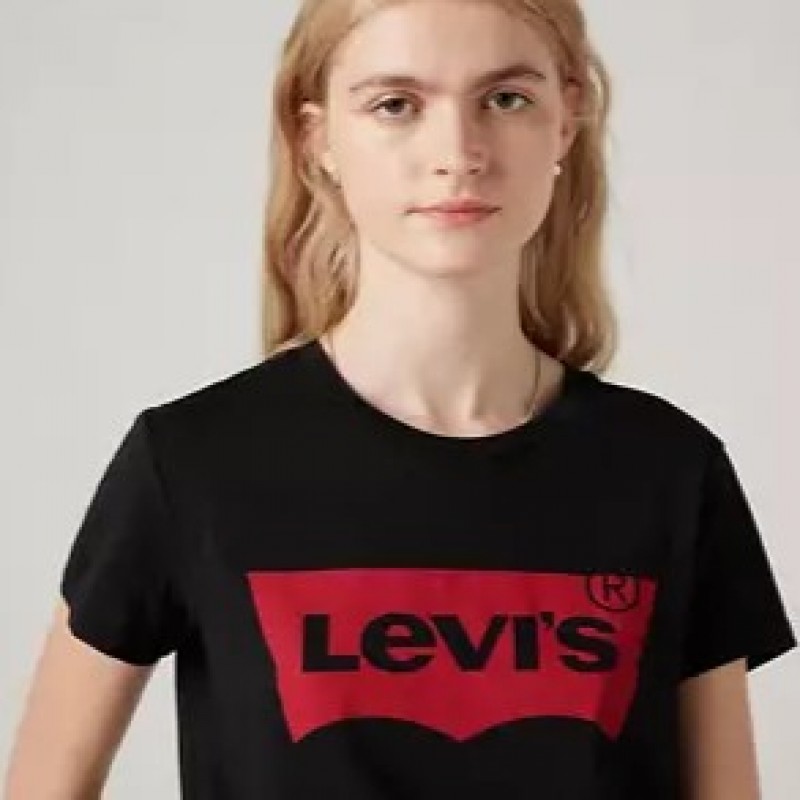 Μπλούζα με κοντό μανίκι perfect tee Black Levi's