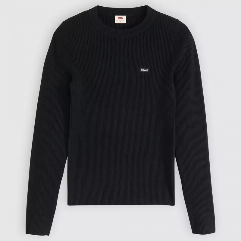 Πουλόβερ rib crew sweater Black Levi's