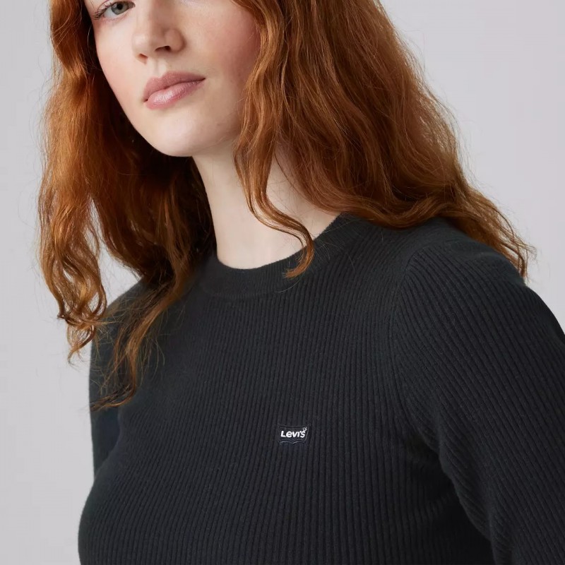 Πουλόβερ rib crew sweater Black Levi's