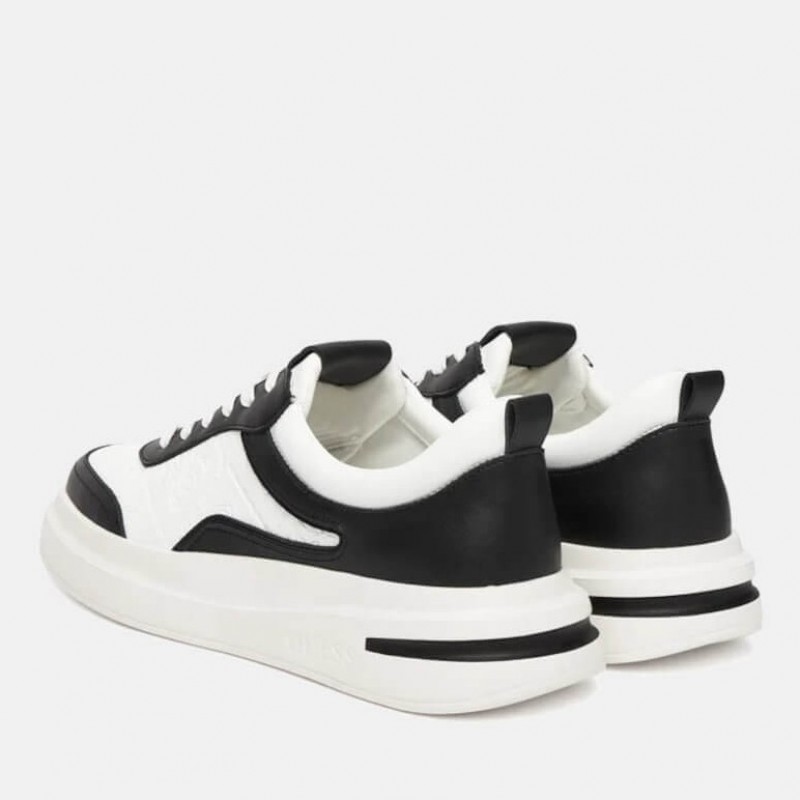 Sneakers ανδρικό Elbanο White-Black Guess