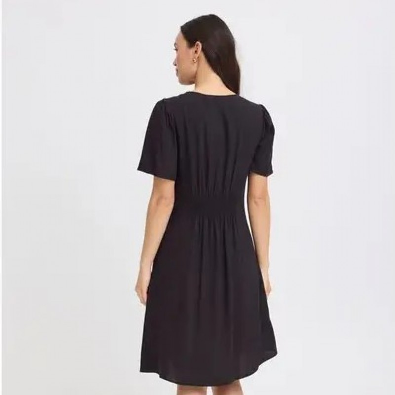 Φόρεμα v-neck Bymmjoella Black B.young