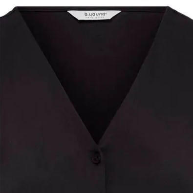 Φόρεμα v-neck Bymmjoella Black B.young