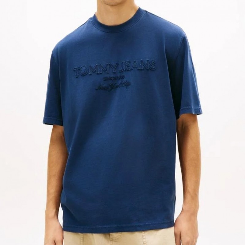 Μπλούζα με κοντό μανίκι TJM 90s classics ss Blue Tommy jeans