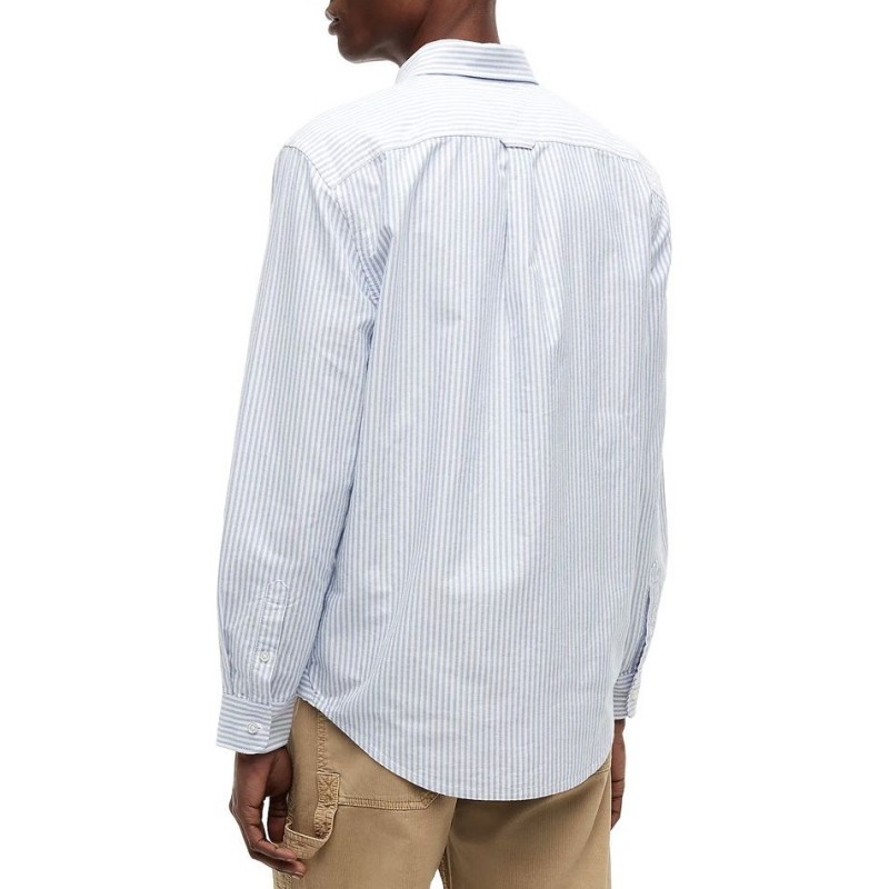 Πουκάμισο TJM Reg stripe oxford Blue Tommy jeans