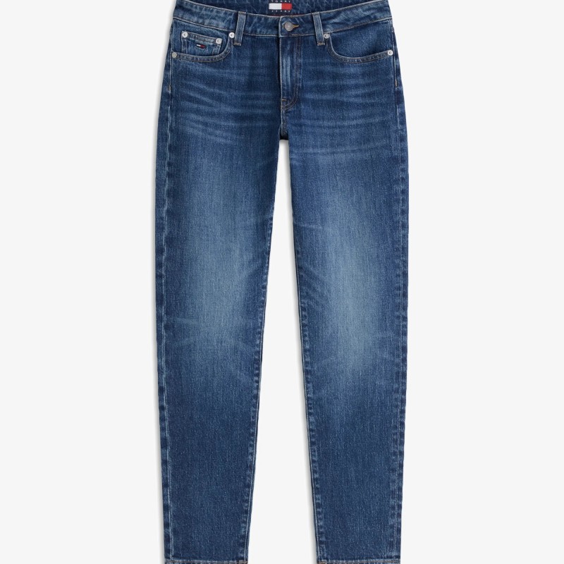 Τζίν παντελόνι Lucy MR SLIM BJ0155 Blue Tommy jeans