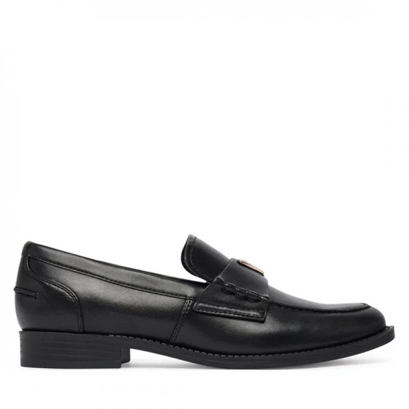 Παπούτσια γυναικεία loafers Beliso Black Guess