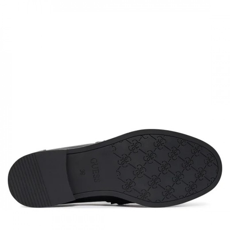 Παπούτσια γυναικεία loafers Beliso Black Guess