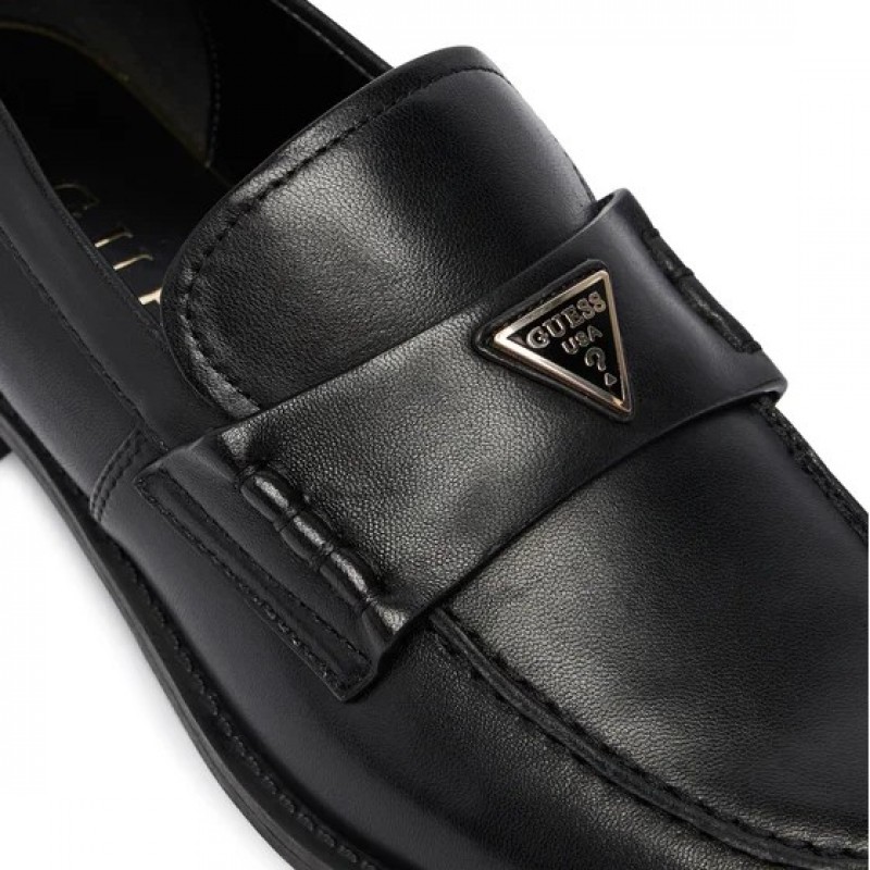 Παπούτσια γυναικεία loafers Beliso Black Guess