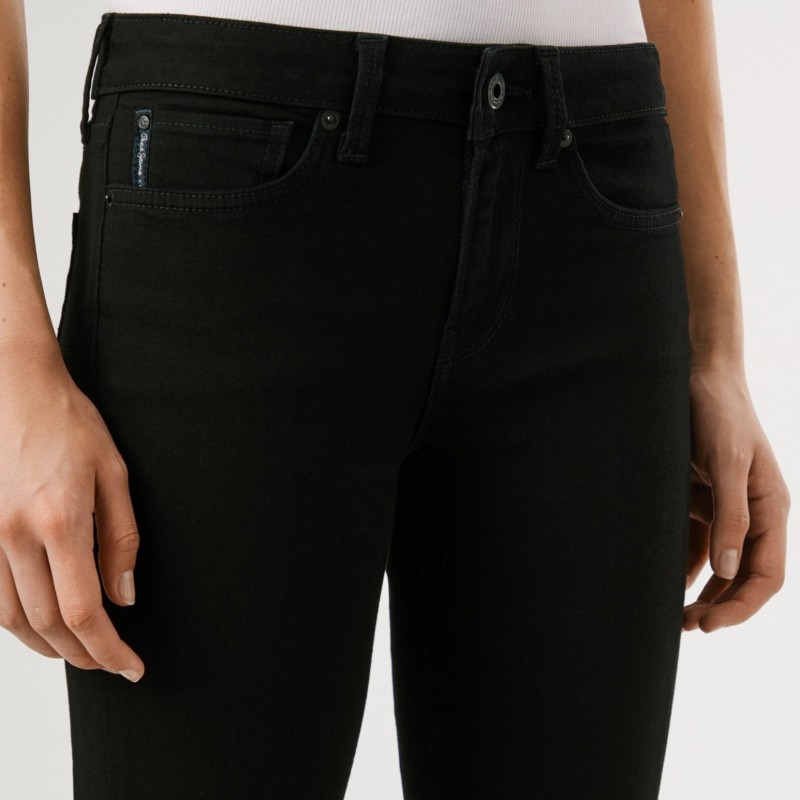 Παντελόνι τζίν low-rise bootcut fit jeans Black Pepe jeans