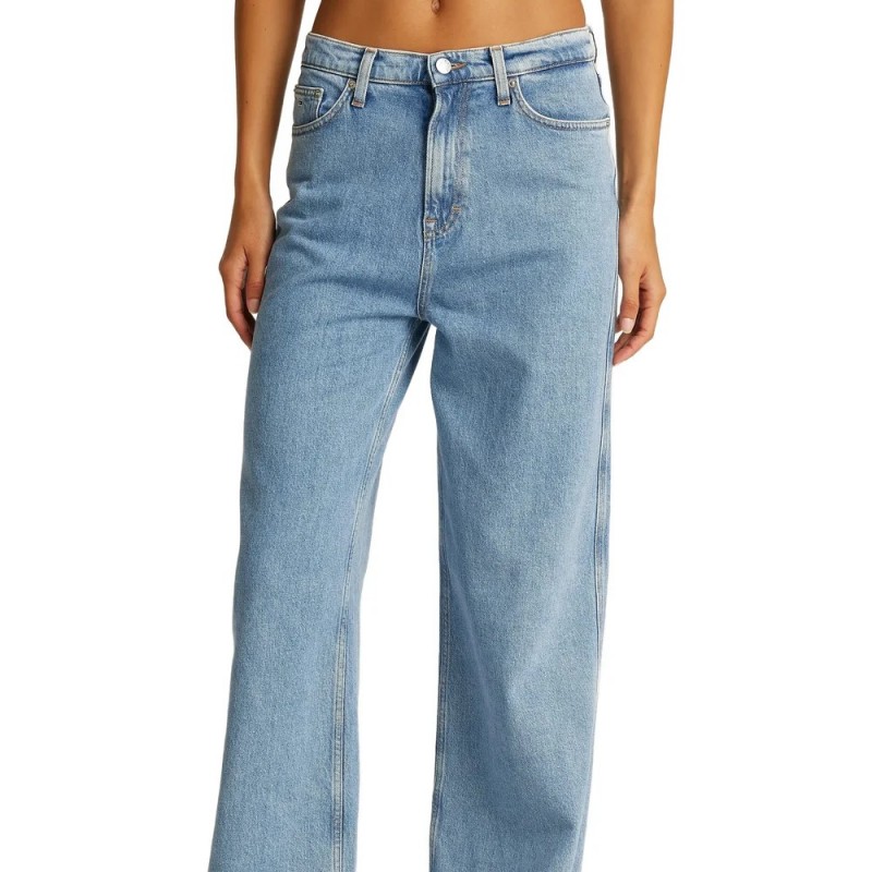 Παντελόνι τζίν Claire HR WD AI4116 Blue Tommy jeans
