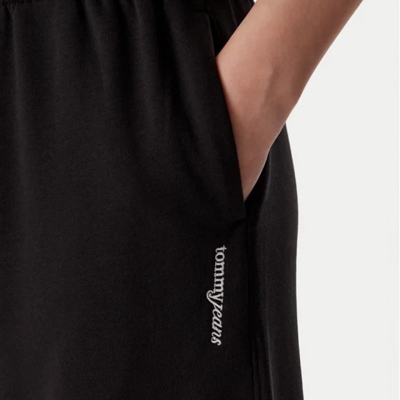 Παντελόνι φόρμας TJW WIDE LEG Black Tommy jeans
