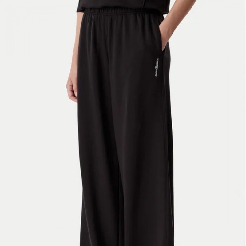 Παντελόνι φόρμας TJW WIDE LEG Black Tommy jeans