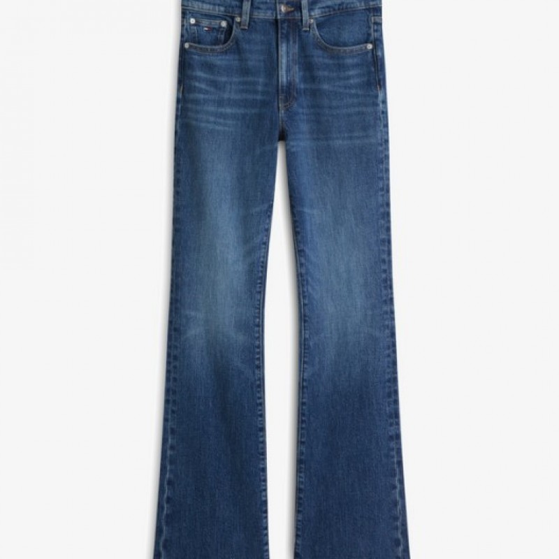 Τζίν παντελόνι Sylvia HGH FLR BJ0155 Blue Tommy jeans