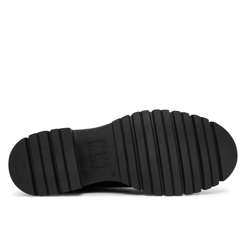 Μποτάκια γυναικεία TJW Cleated chelsea Black Tommy jeans